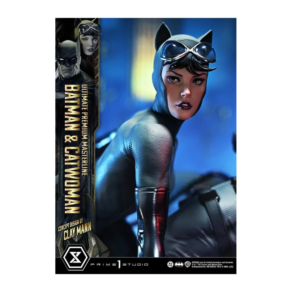 Prime 1 Studio - Batman & Catwoman (Concept Design by Clay Mann) Bonus Version - Ultimate Premium Masterline Series 1/4