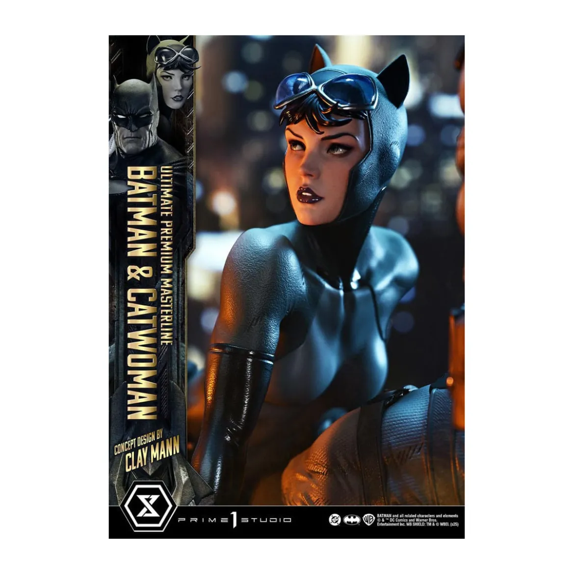 Prime 1 Studio - Batman & Catwoman (Concept Design by Clay Mann) Bonus Version - Ultimate Premium Masterline Series 1/4