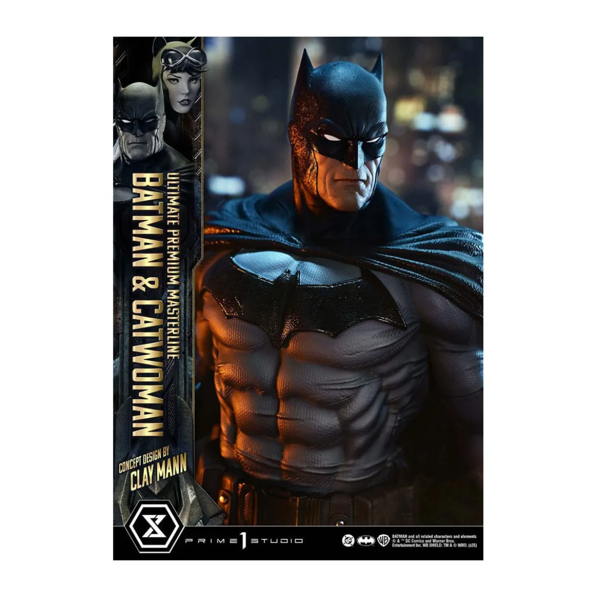 Prime 1 Studio - Batman & Catwoman (Concept Design by Clay Mann) Bonus Version - Ultimate Premium Masterline Series 1/4
