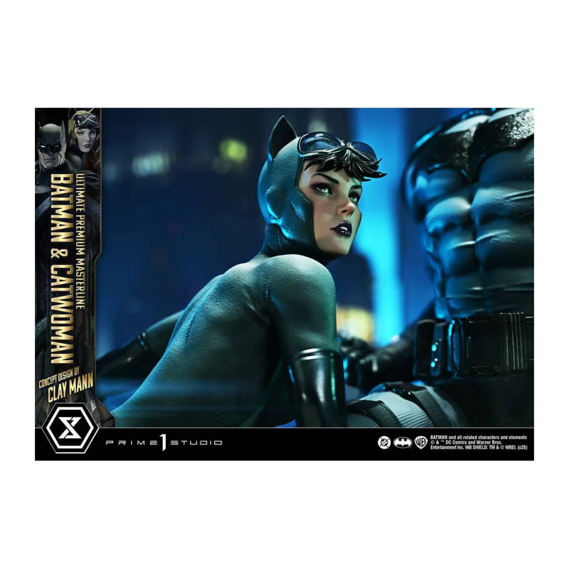 Prime 1 Studio - Batman & Catwoman (Concept Design by Clay Mann) Bonus Version - Ultimate Premium Masterline Series 1/4