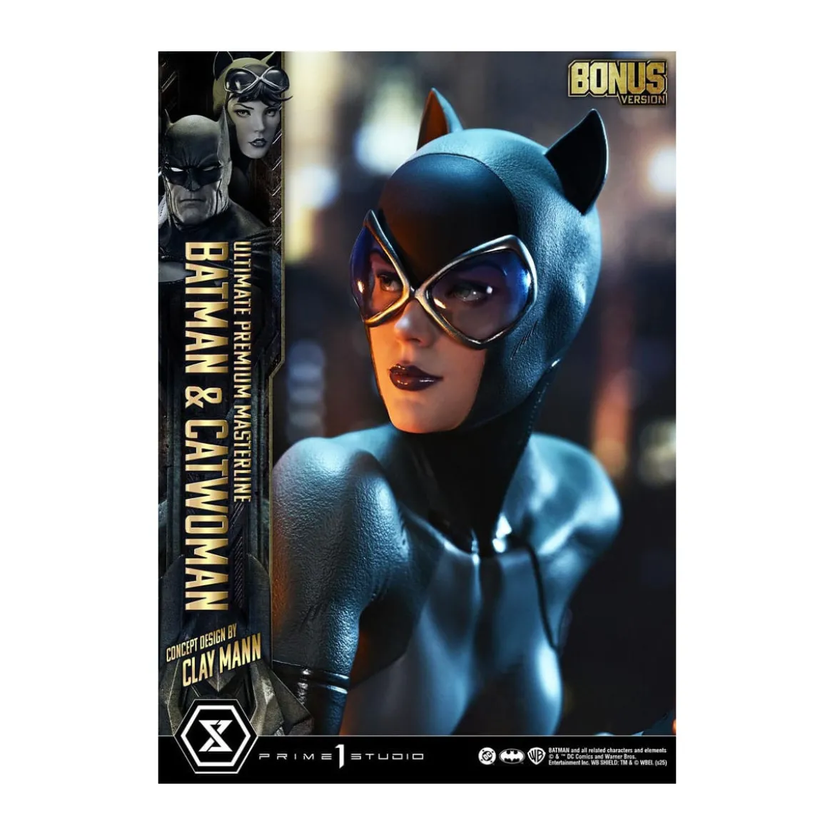 Prime 1 Studio - Batman & Catwoman (Concept Design by Clay Mann) Bonus Version - Ultimate Premium Masterline Series 1/4