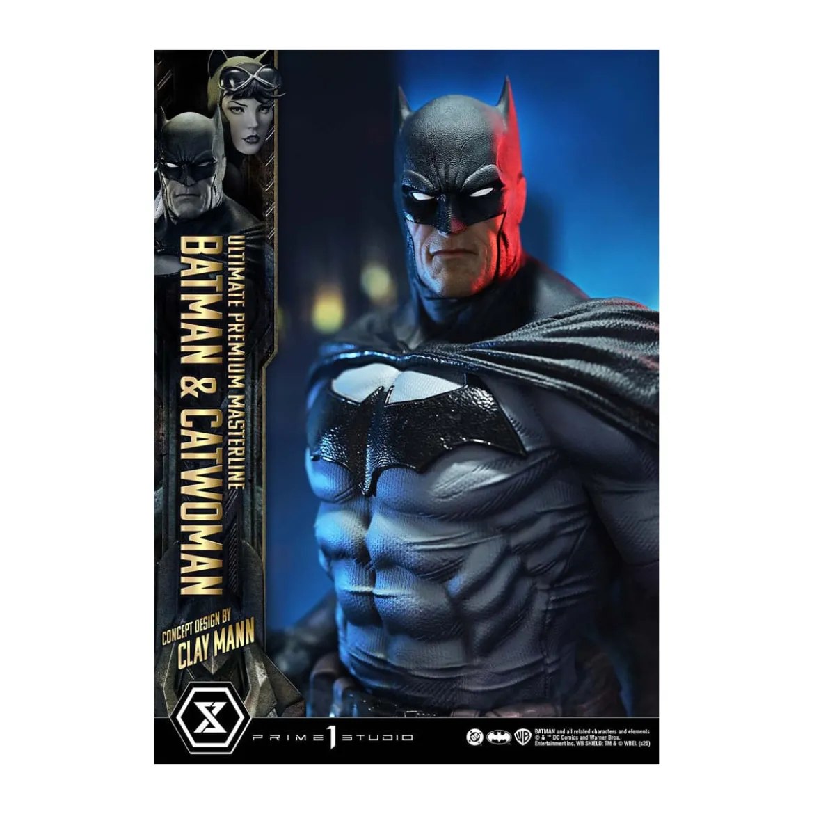 Prime 1 Studio - Batman & Catwoman (Concept Design by Clay Mann) Bonus Version - Ultimate Premium Masterline Series 1/4