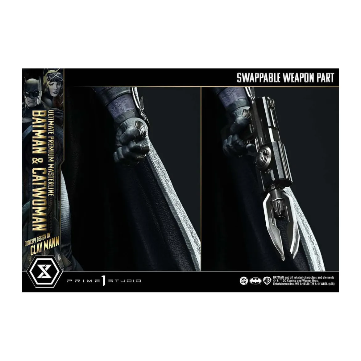 Prime 1 Studio - Batman & Catwoman (Concept Design by Clay Mann) Bonus Version - Ultimate Premium Masterline Series 1/4