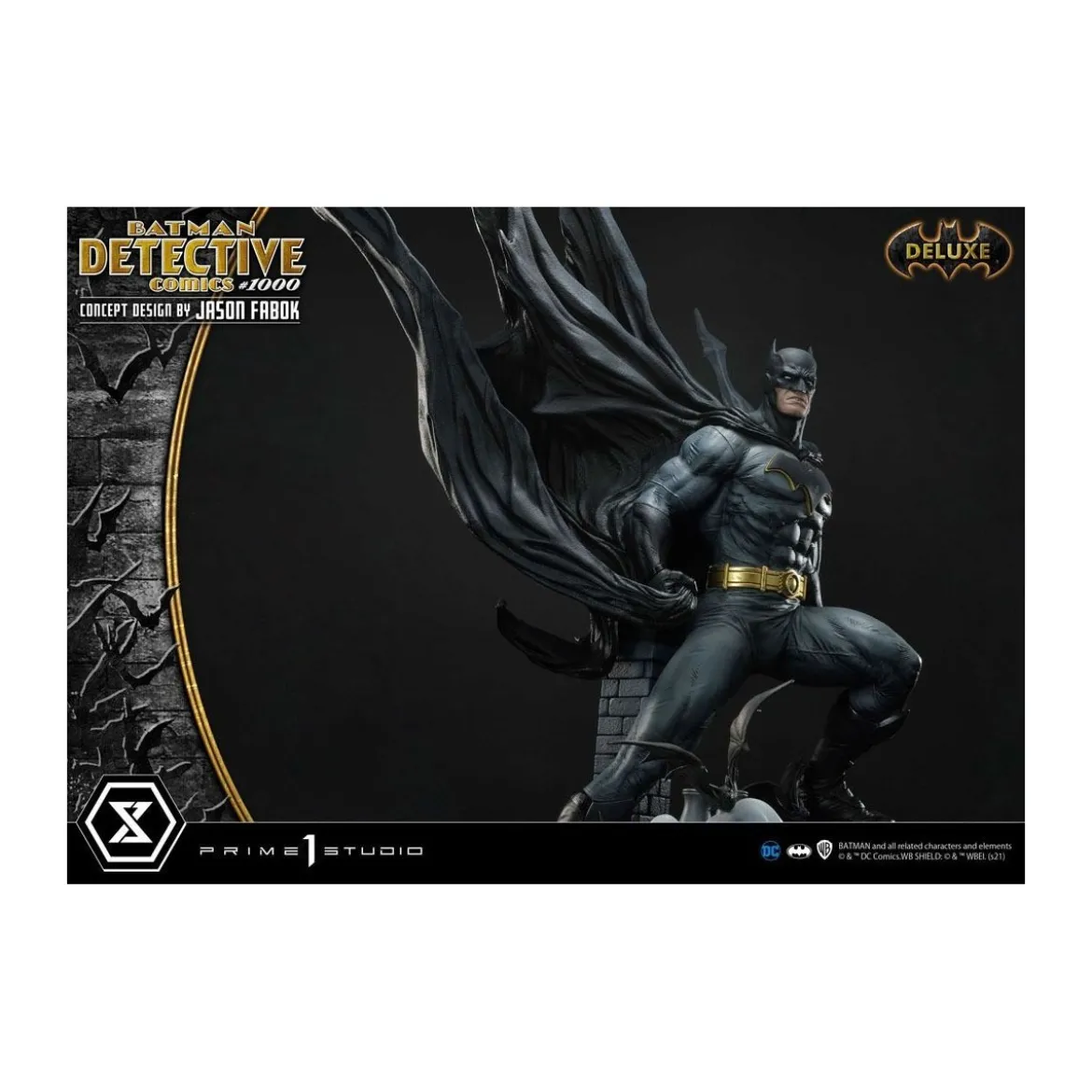 Prime 1 Studio - Batman Detective Comics 1000 Concept Design by Jason Fabok DX Bonus Ver