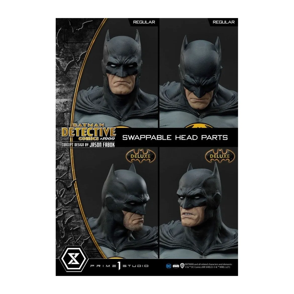 Prime 1 Studio - Batman Detective Comics 1000 Concept Design by Jason Fabok DX Bonus Ver