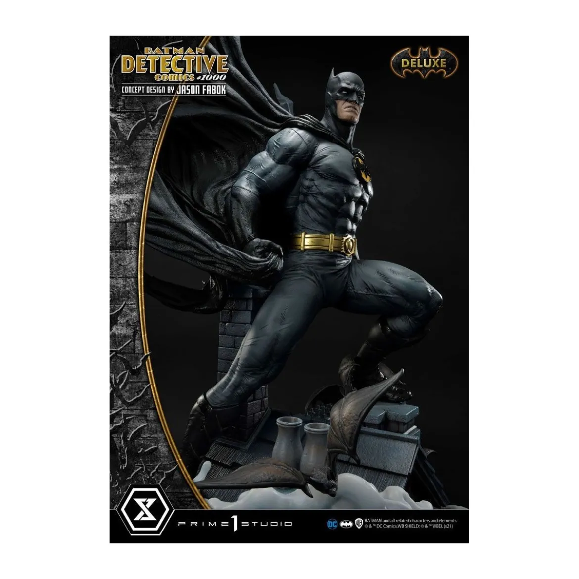 Prime 1 Studio - Batman Detective Comics 1000 Concept Design by Jason Fabok DX Bonus Ver