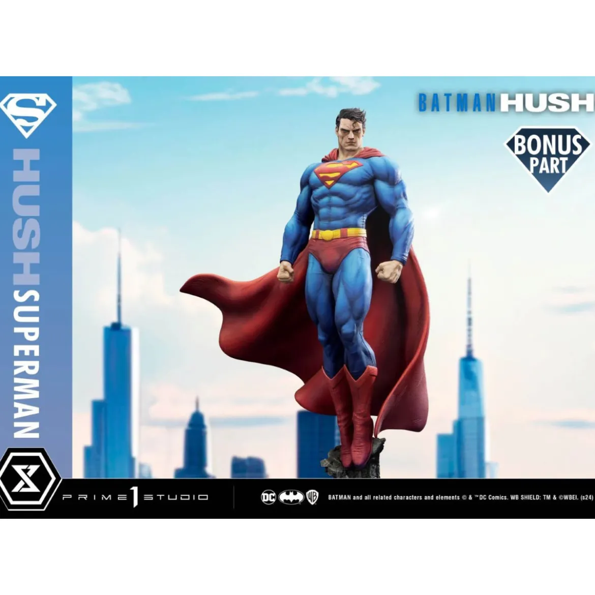 Prime 1 Studio - Batman: Hush (Comic) Superman Bonus Version Premium Masterline Series 1/4