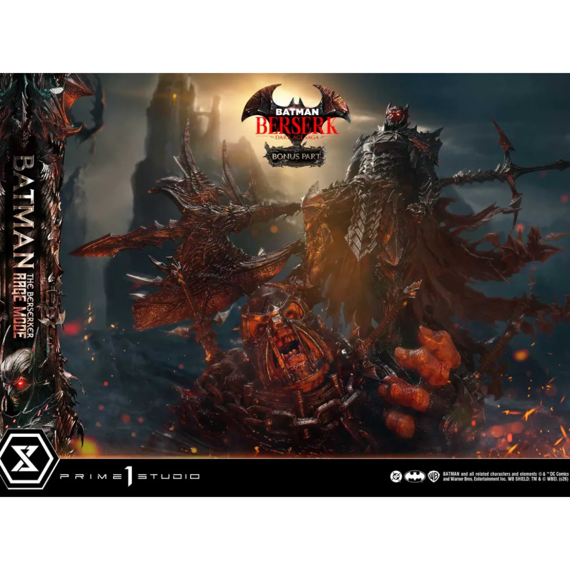 Prime 1 Studio - Batman: The Berserker Rage Mode DX Bonus Version Ultimate Premium Masterline Series 1/4