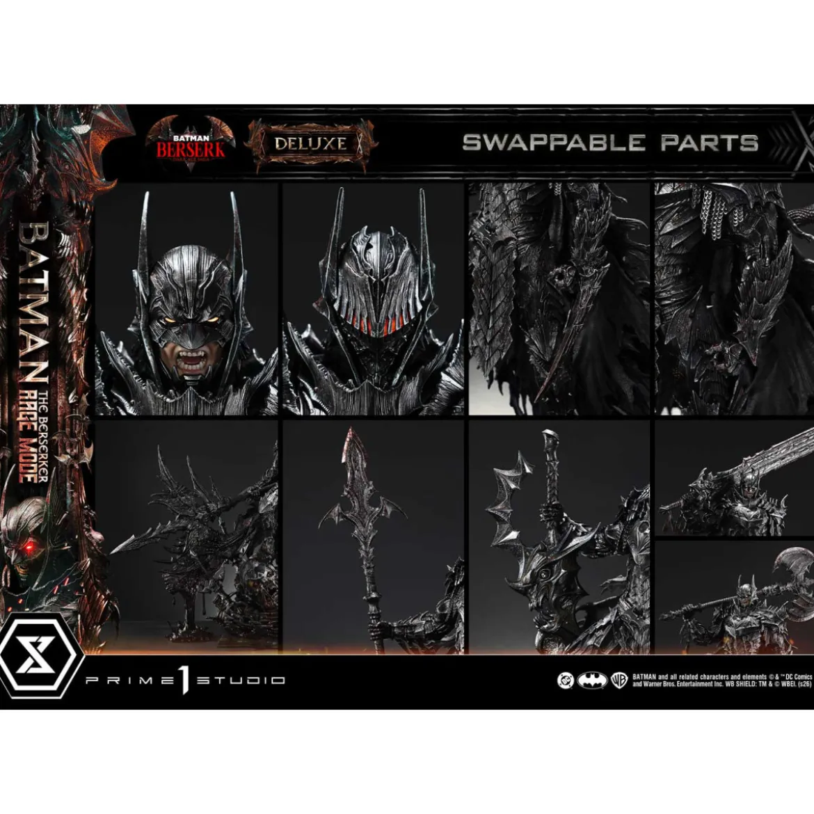 Prime 1 Studio - Batman: The Berserker Rage Mode DX Bonus Version Ultimate Premium Masterline Series 1/4