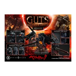 Prime 1 Studio Berserk - Guts Berserker Armor (Grunbeld vs. Guts) Deluxe Bonus Version 1/4 Ultimate Premium Masterline
