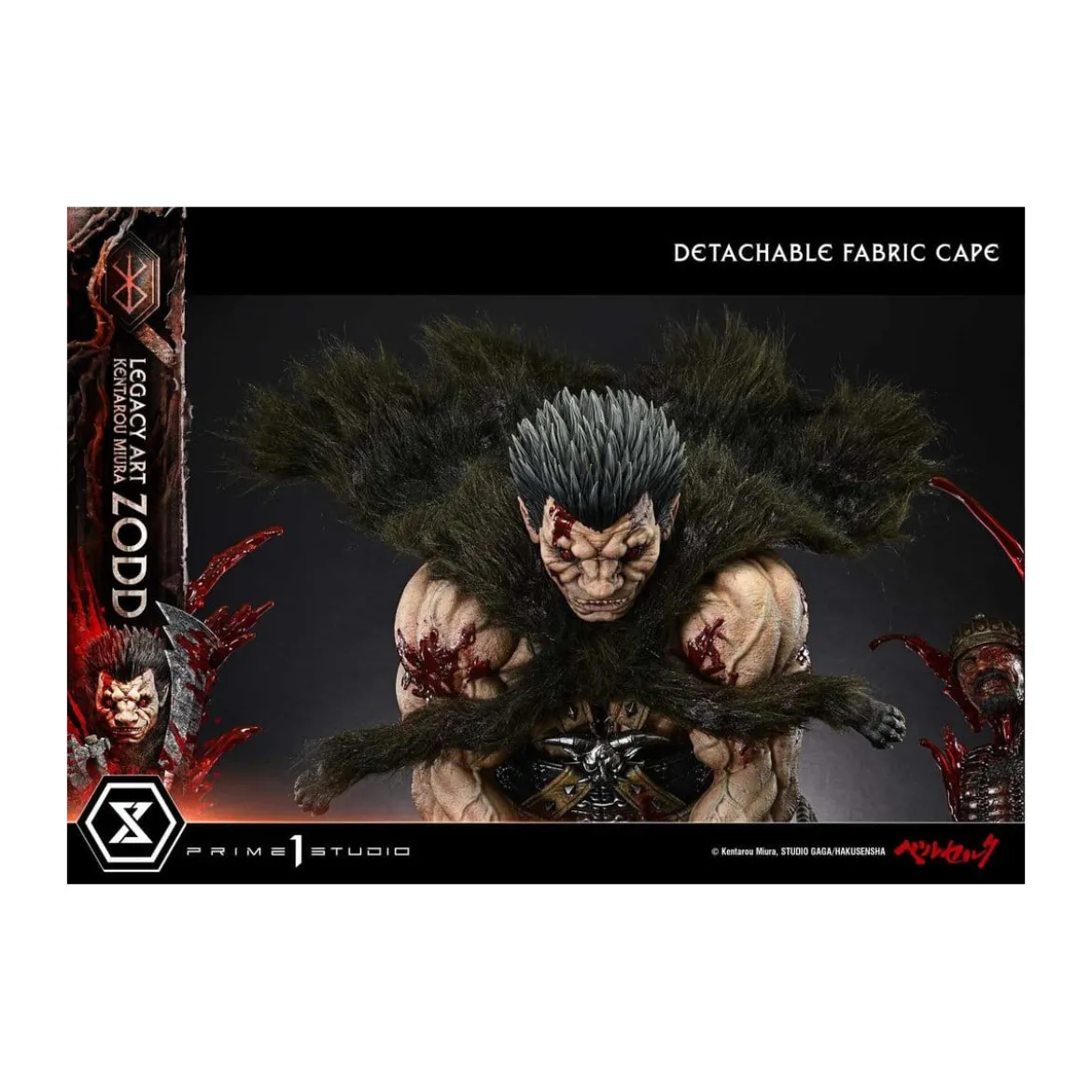 Prime 1 Studio Berserk - Kentaro Miura Legacy Art Berserker ZODD DX Bonus Version 1/4 Scale Statue