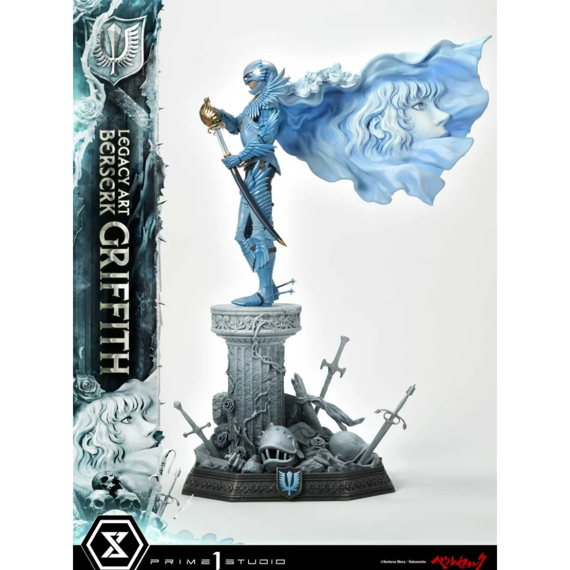 Prime 1 Studio Berserk - Kentaro Miura Legacy Art Berserker GRIFFITH Bonus Version 1/6 Scale Statue