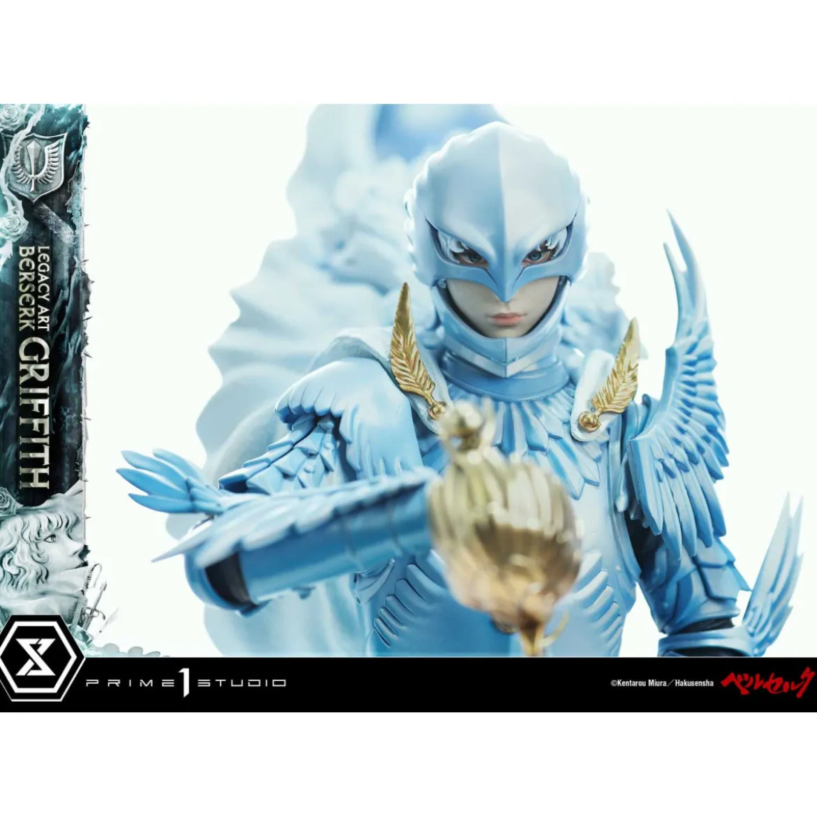 Prime 1 Studio Berserk - Kentaro Miura Legacy Art Berserker GRIFFITH Bonus Version 1/6 Scale Statue