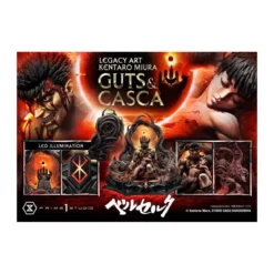 Prime 1 Studio Berserk - Kentaro Miura Legacy Art Berserker GUTS & CASCA 1/6 Scale Statue