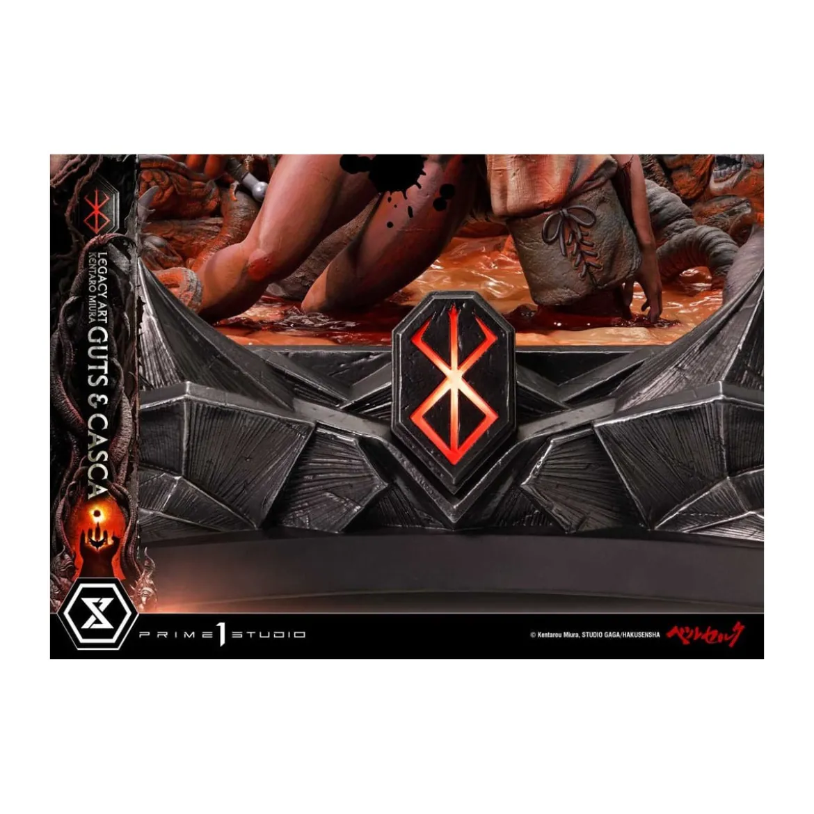 Prime 1 Studio Berserk - Kentaro Miura Legacy Art Berserker GUTS & CASCA 1/6 Scale Statue Bonus Version