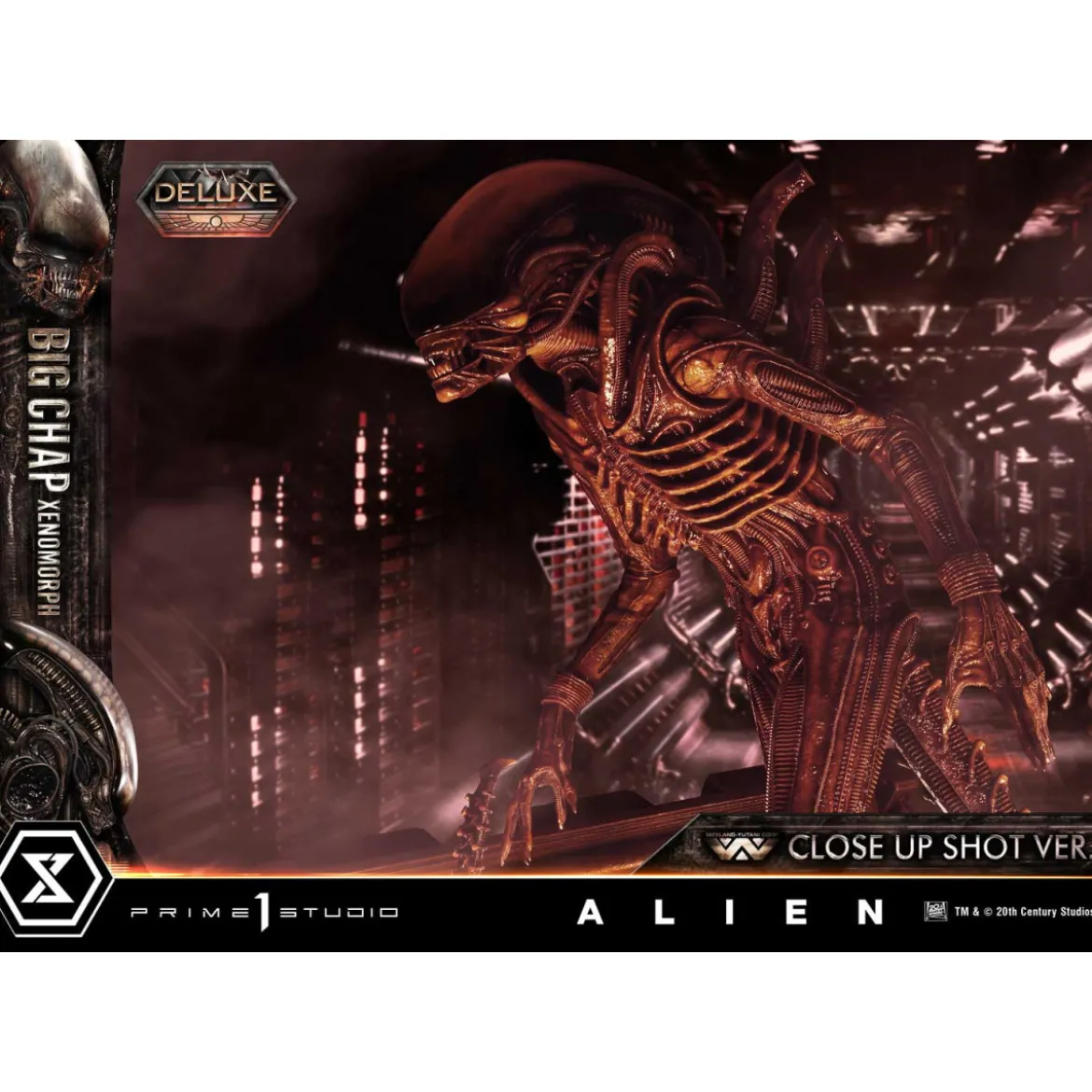 Prime 1 Studio - Big Chap Xenomorph Close Up Shot Ver. DX Bonus Version - Alien (1979) Museum Masterline XL 1/3