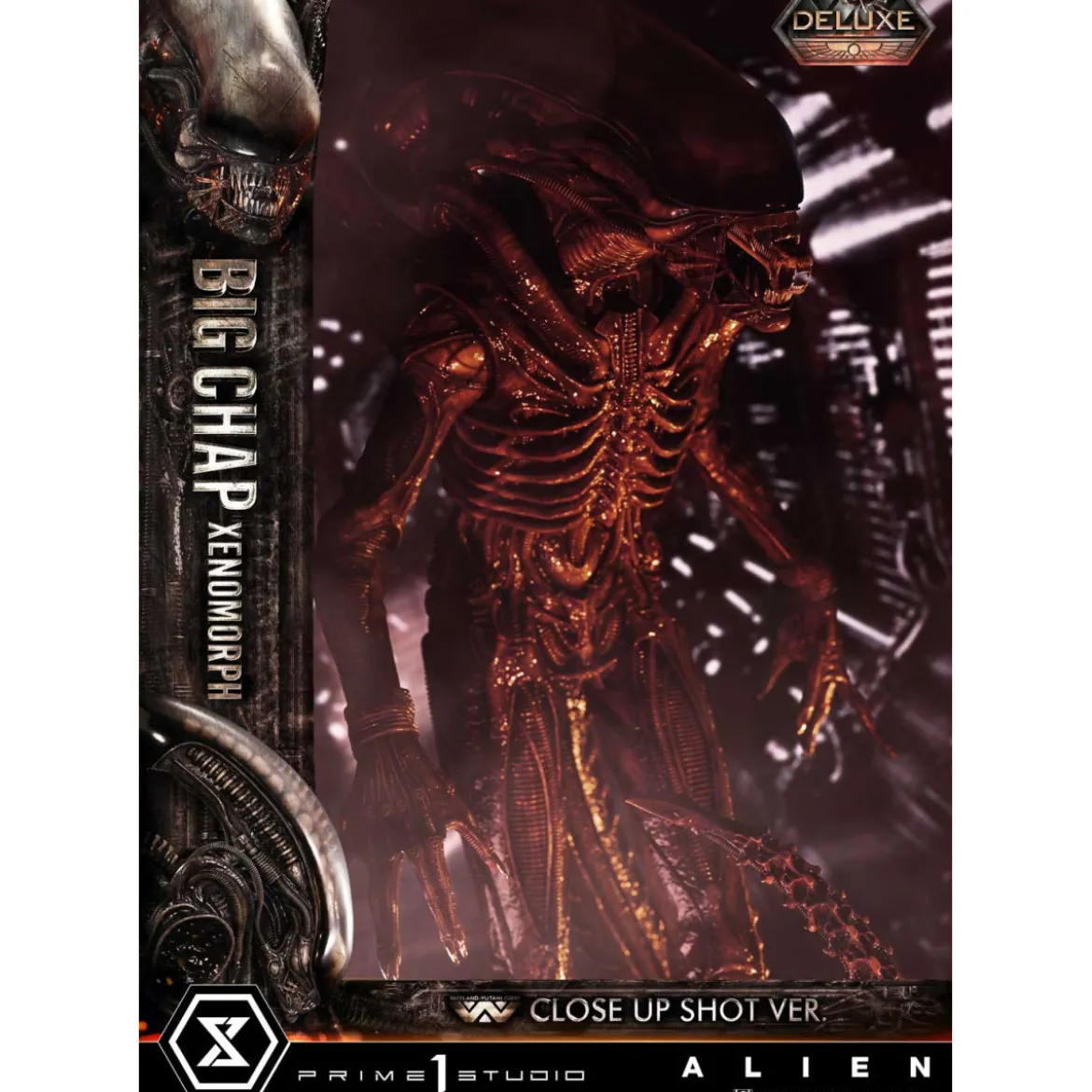 Prime 1 Studio - Big Chap Xenomorph Close Up Shot Ver. DX Bonus Version - Alien (1979) Museum Masterline XL 1/3