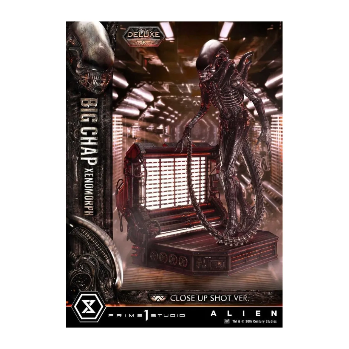 Prime 1 Studio - Big Chap Xenomorph Close Up Shot Ver. DX Bonus Version - Alien (1979) Museum Masterline XL 1/3