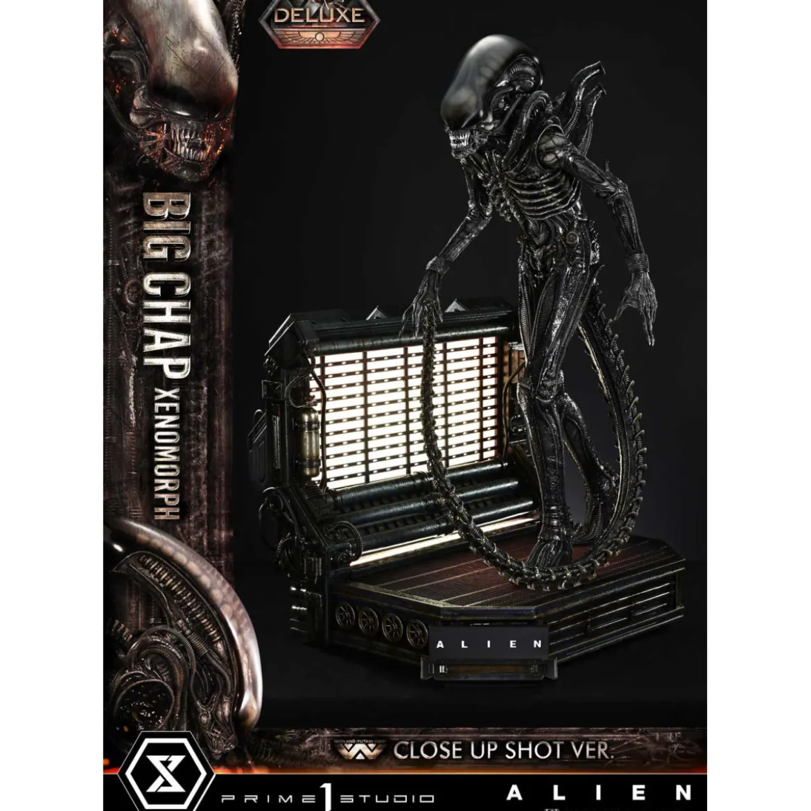 Prime 1 Studio - Big Chap Xenomorph Close Up Shot Ver. DX Bonus Version - Alien (1979) Museum Masterline XL 1/3