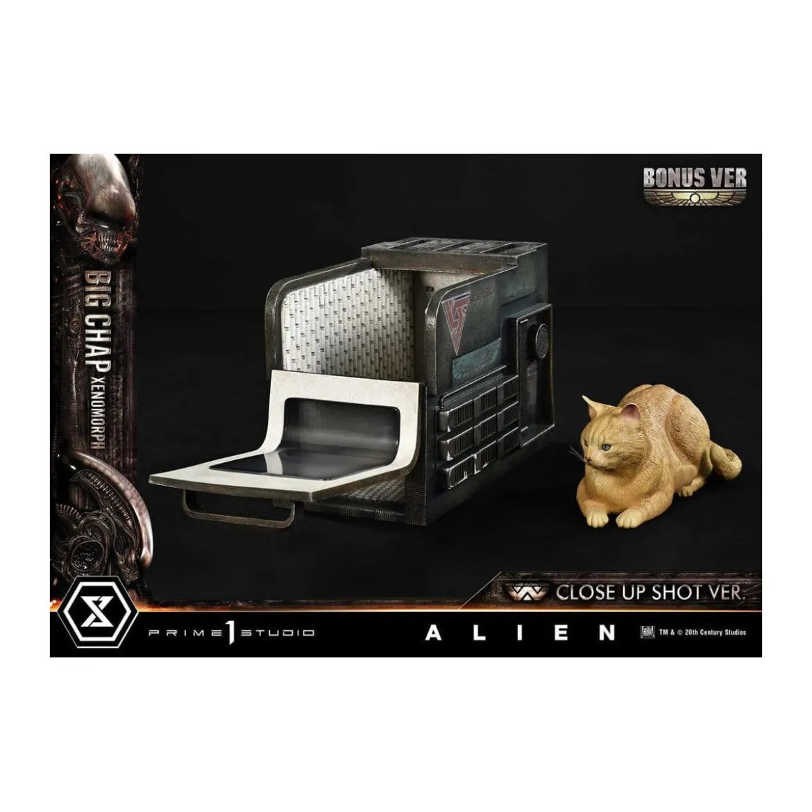 Prime 1 Studio - Big Chap Xenomorph Close Up Shot Ver. DX Bonus Version - Alien (1979) Museum Masterline XL 1/3