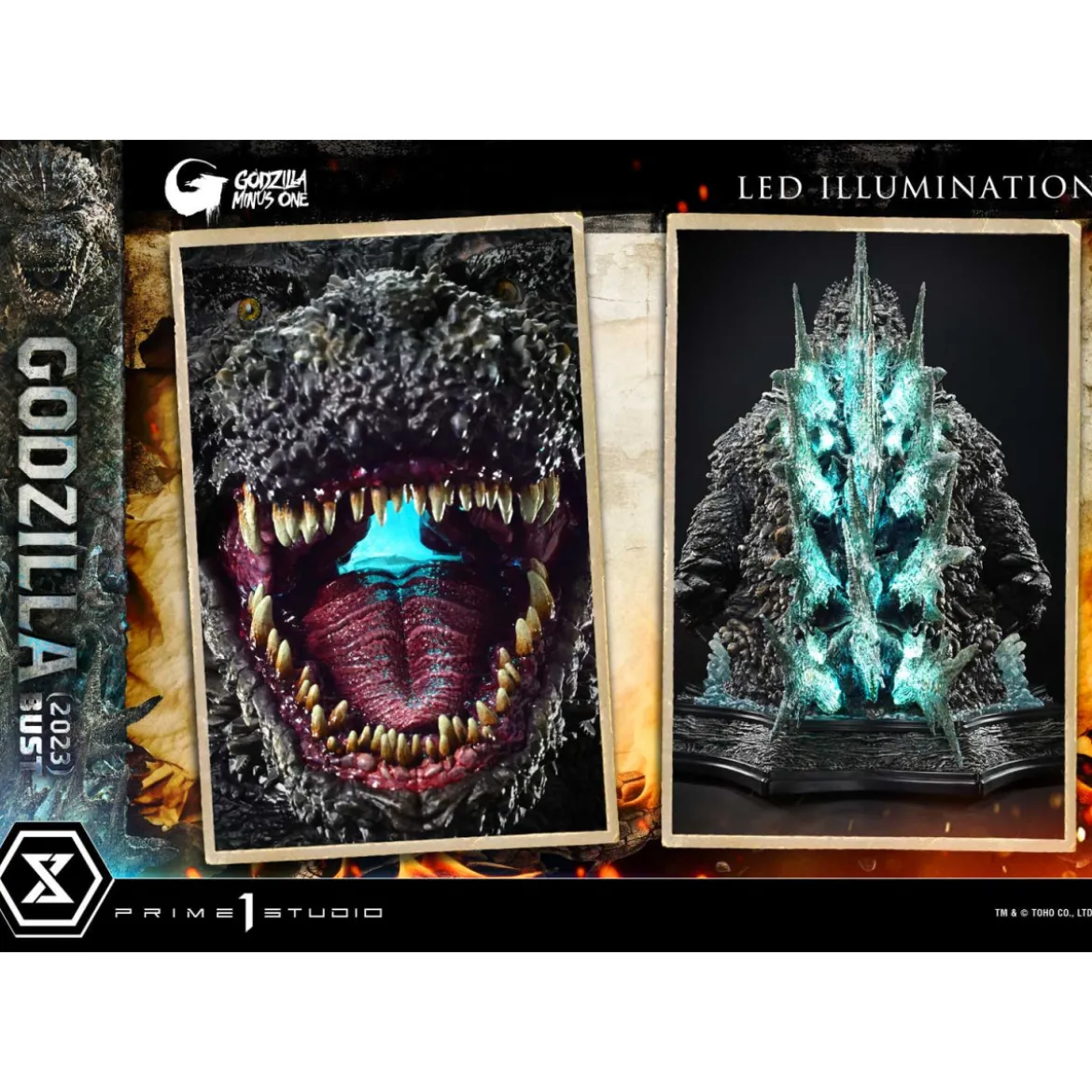 Prime 1 Studio - Buste Godzilla - Godzilla Minus One (2023) Bonus Version