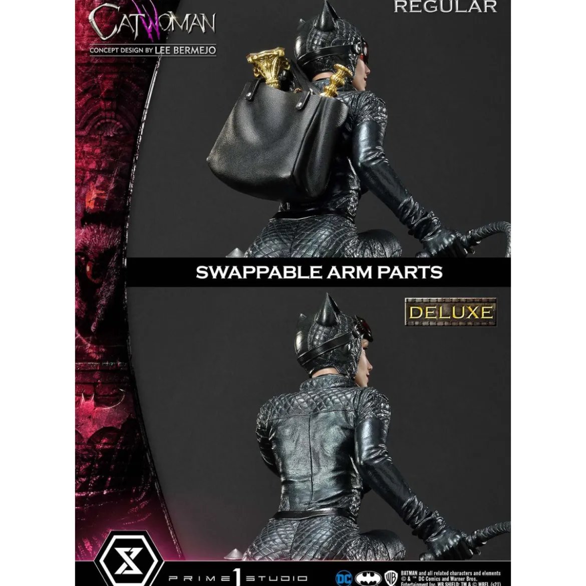 Prime 1 Studio - Catwoman Deluxe (Concept Design by Lee Bermejo) Museum Masterline 1/3