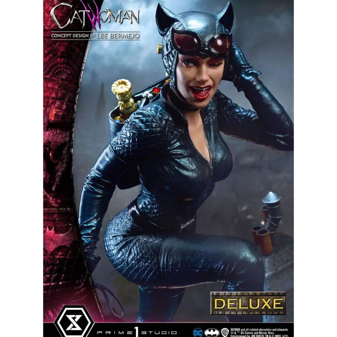 Prime 1 Studio - Catwoman Deluxe (Concept Design by Lee Bermejo) Museum Masterline 1/3