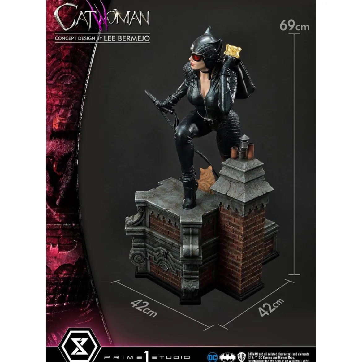 Prime 1 Studio - Catwoman Deluxe (Concept Design by Lee Bermejo) Museum Masterline 1/3