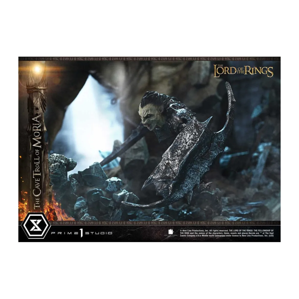 Prime 1 Studio - Cave Troll of Moria Bonus Version - Le Seigneur des anneaux Premium Masterline Series 1/6