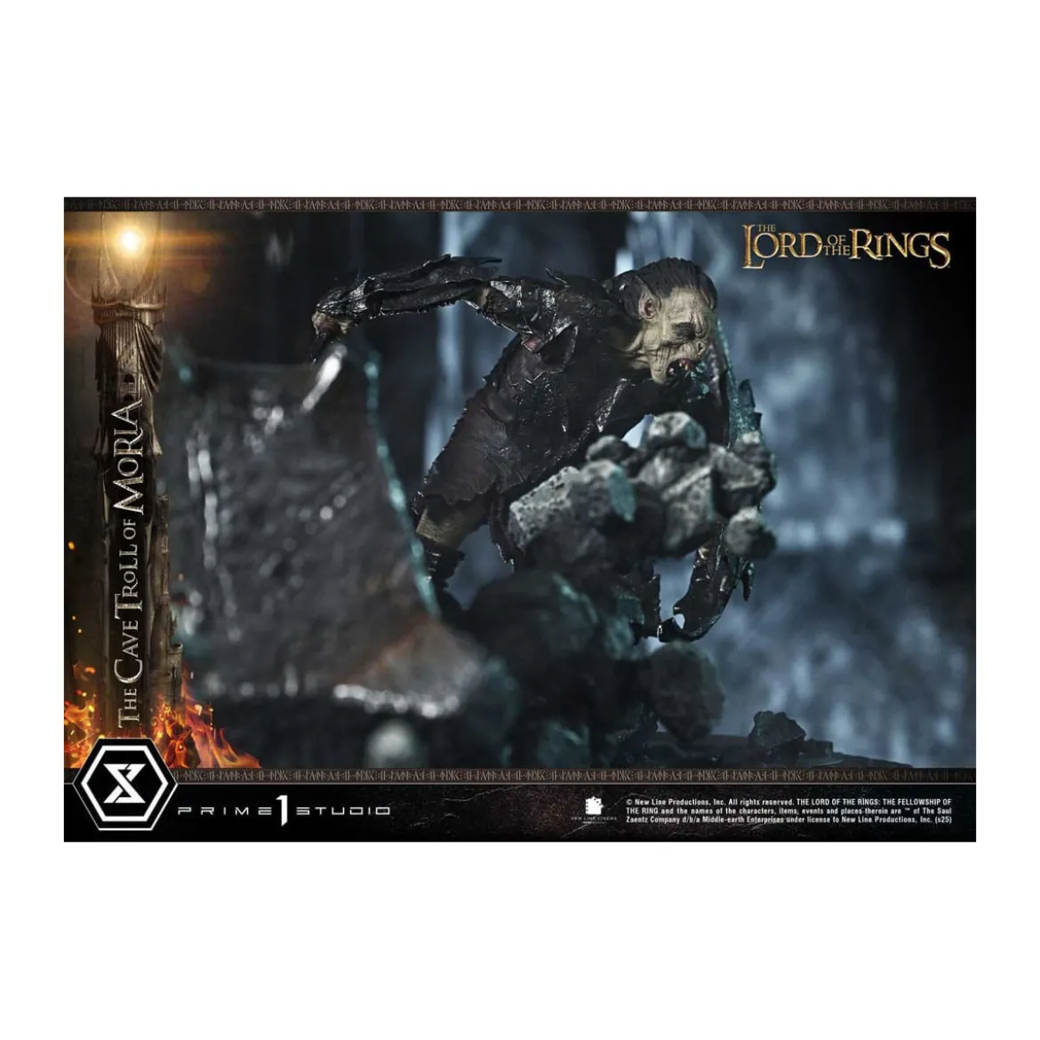Prime 1 Studio - Cave Troll of Moria Bonus Version - Le Seigneur des anneaux Premium Masterline Series 1/6