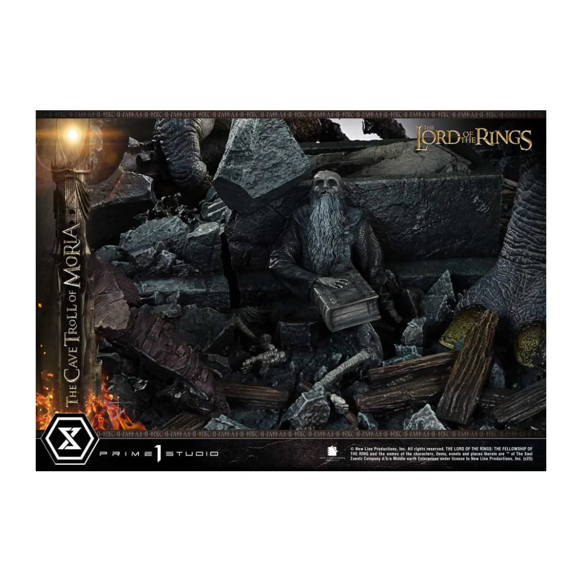 Prime 1 Studio - Cave Troll of Moria Bonus Version - Le Seigneur des anneaux Premium Masterline Series 1/6