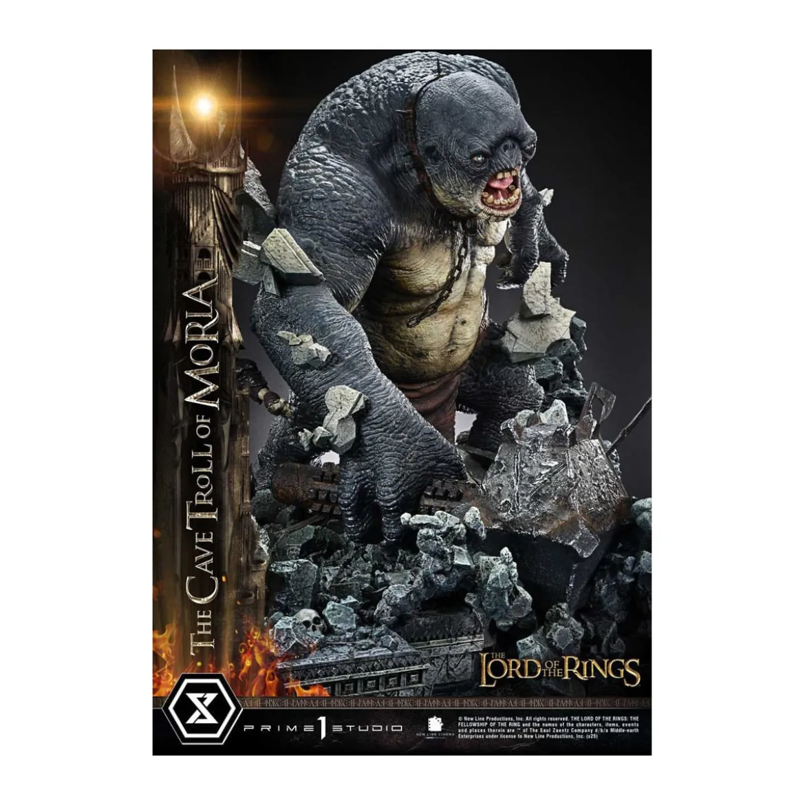 Prime 1 Studio - Cave Troll of Moria Bonus Version - Le Seigneur des anneaux Premium Masterline Series 1/6