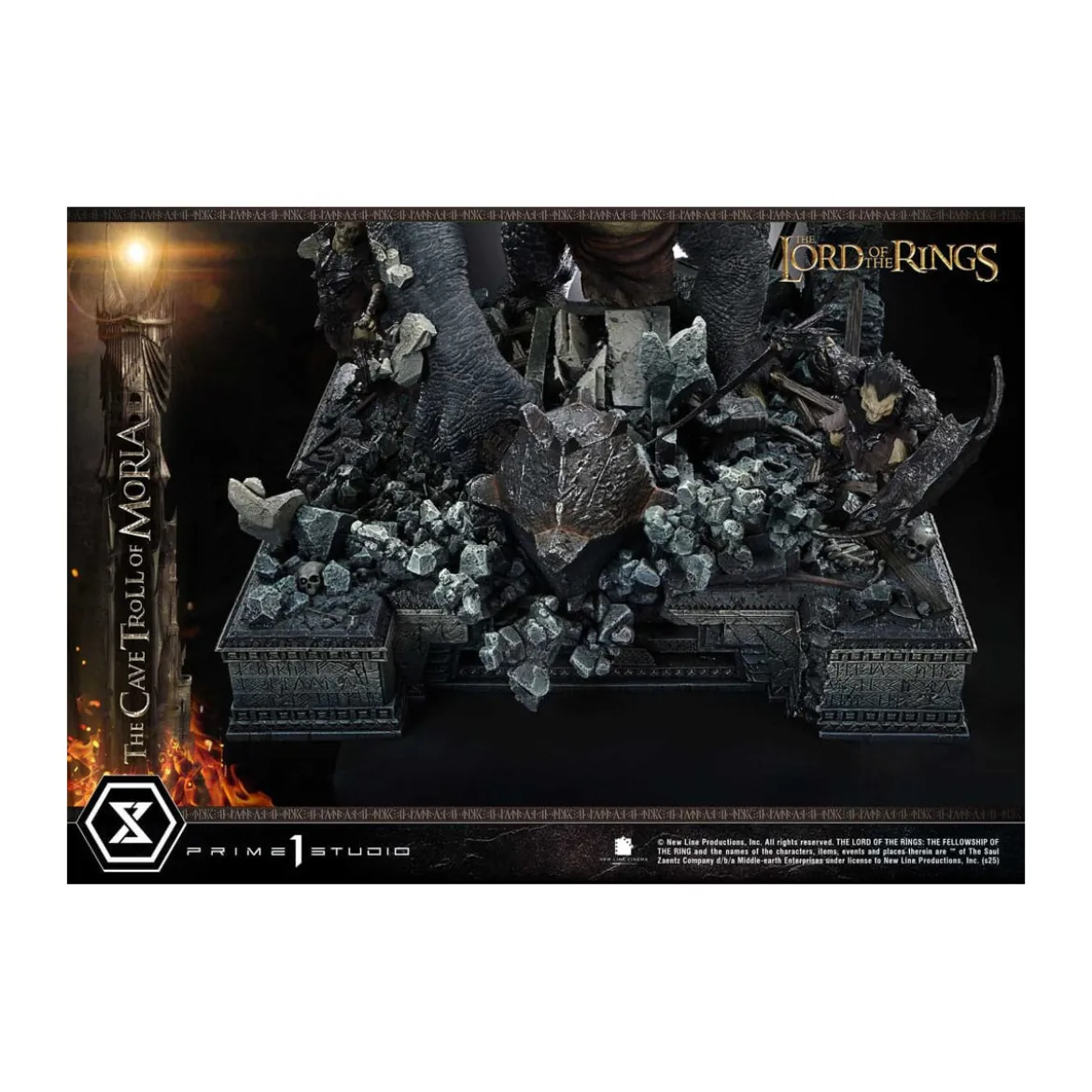 Prime 1 Studio - Cave Troll of Moria Bonus Version - Le Seigneur des anneaux Premium Masterline Series 1/6