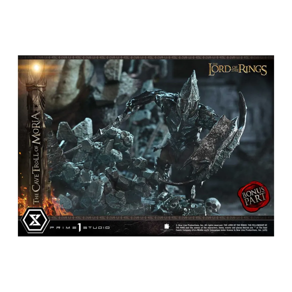 Prime 1 Studio - Cave Troll of Moria Bonus Version - Le Seigneur des anneaux Premium Masterline Series 1/6