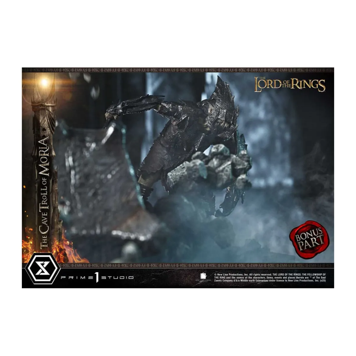 Prime 1 Studio - Cave Troll of Moria Bonus Version - Le Seigneur des anneaux Premium Masterline Series 1/6