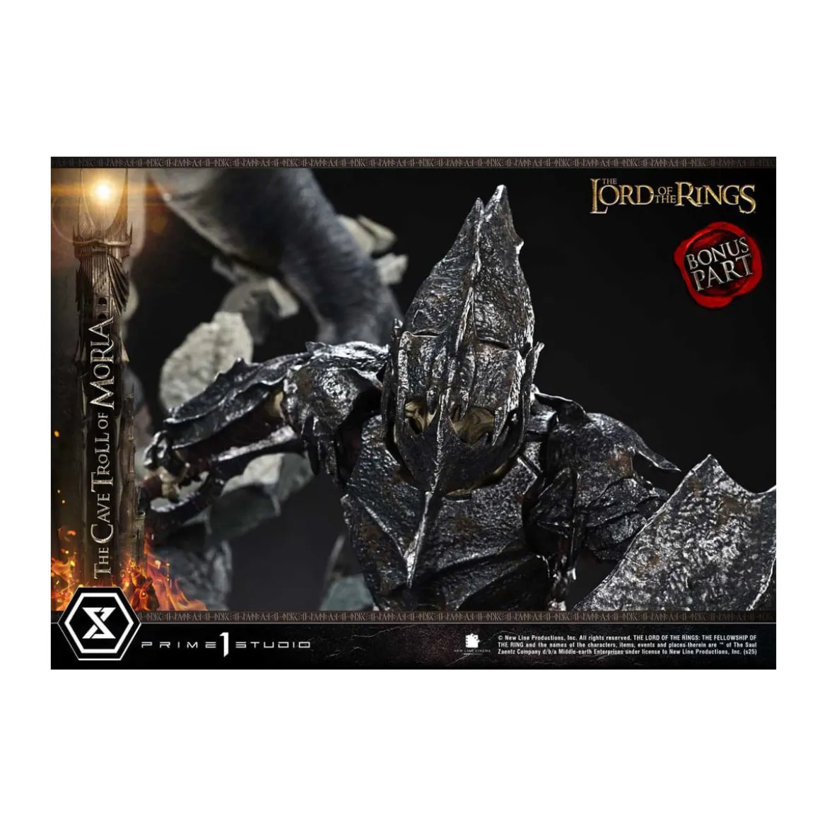 Prime 1 Studio - Cave Troll of Moria Bonus Version - Le Seigneur des anneaux Premium Masterline Series 1/6