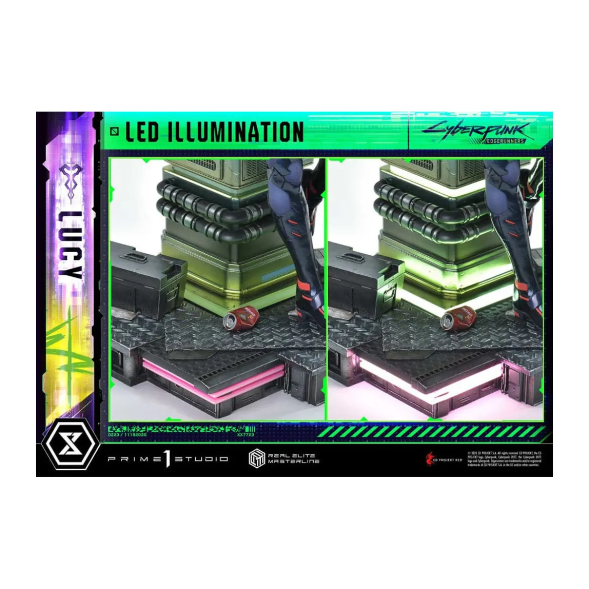 Prime 1 Studio - Cyberpunk: Edgerunners - Lucy Deluxe Bonus Version Real Elite Masterline Series 1/4