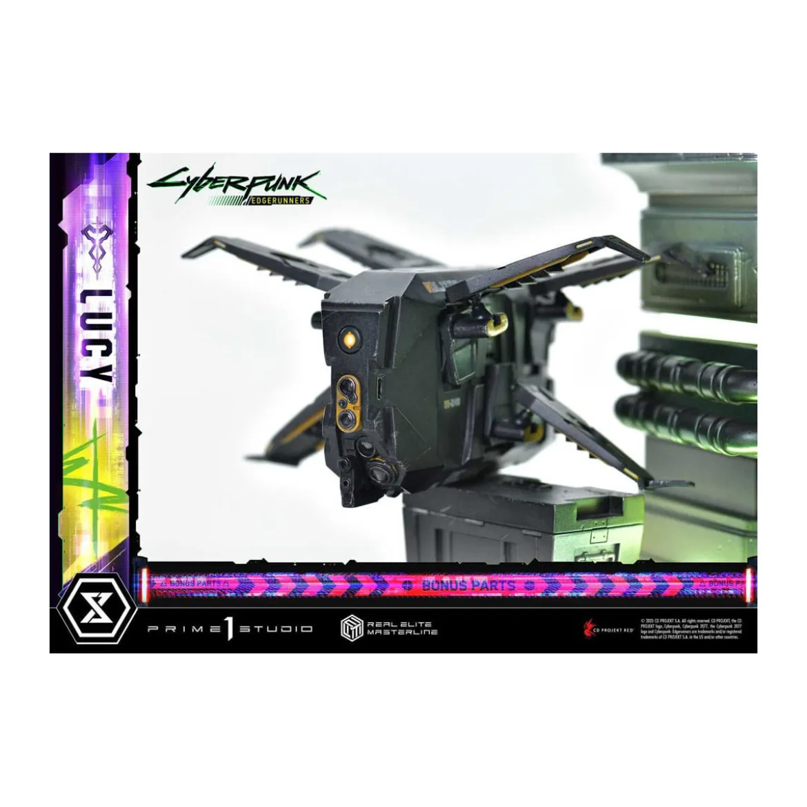 Prime 1 Studio - Cyberpunk: Edgerunners - Lucy Deluxe Bonus Version Real Elite Masterline Series 1/4