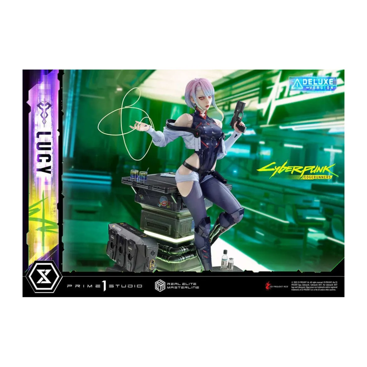 Prime 1 Studio - Cyberpunk: Edgerunners - Lucy Deluxe Bonus Version Real Elite Masterline Series 1/4