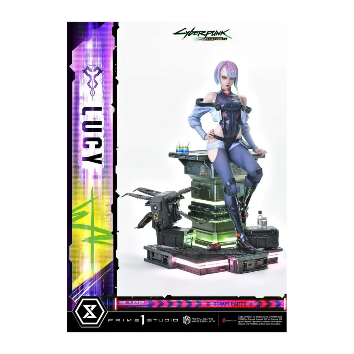 Prime 1 Studio - Cyberpunk: Edgerunners - Lucy Deluxe Bonus Version Real Elite Masterline Series 1/4