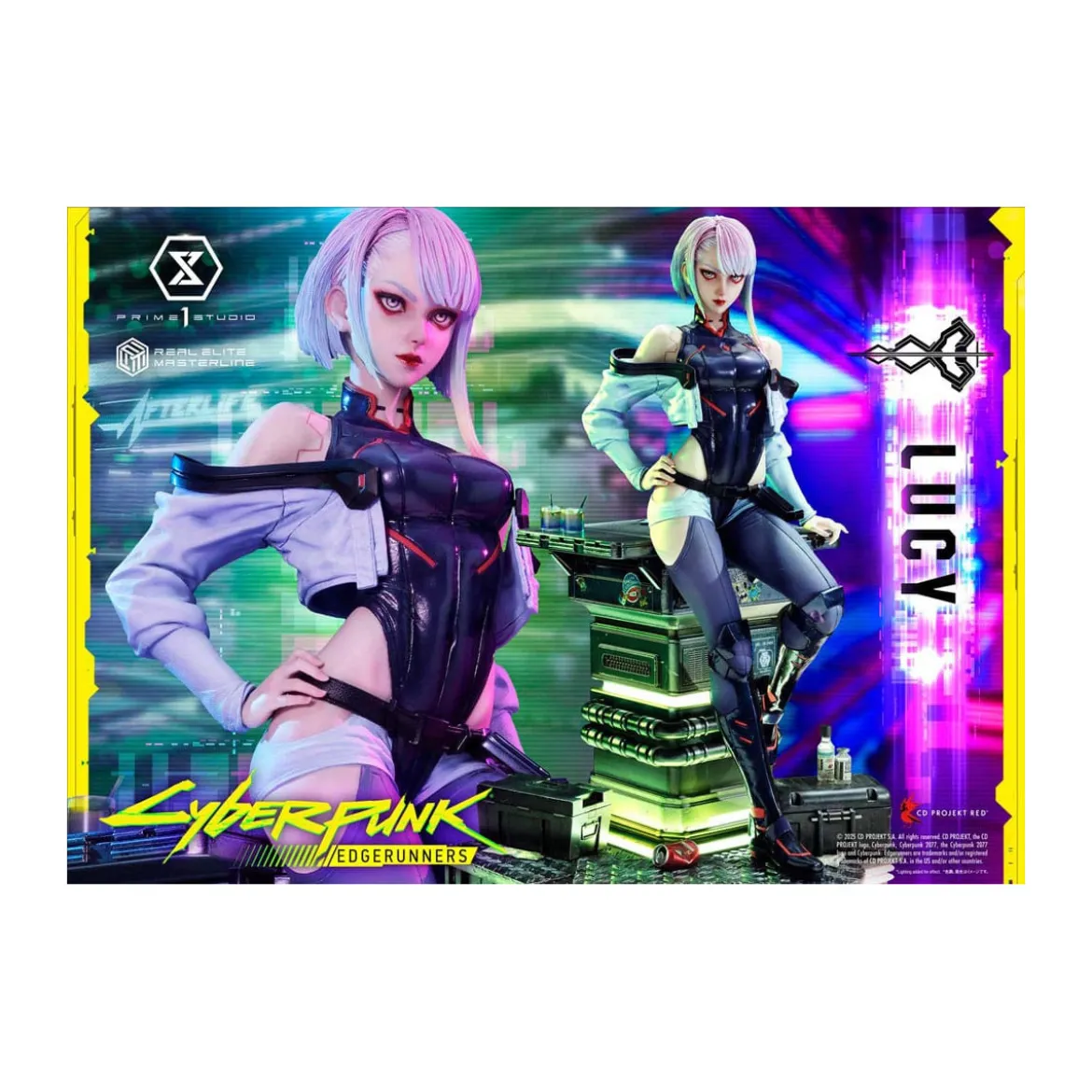 Prime 1 Studio - Cyberpunk: Edgerunners - Lucy Deluxe Bonus Version Real Elite Masterline Series 1/4