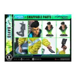 Prime 1 Studio - Cyberpunk: Edgerunners - David Deluxe Bonus Version Real Elite Masterline Series 1/4