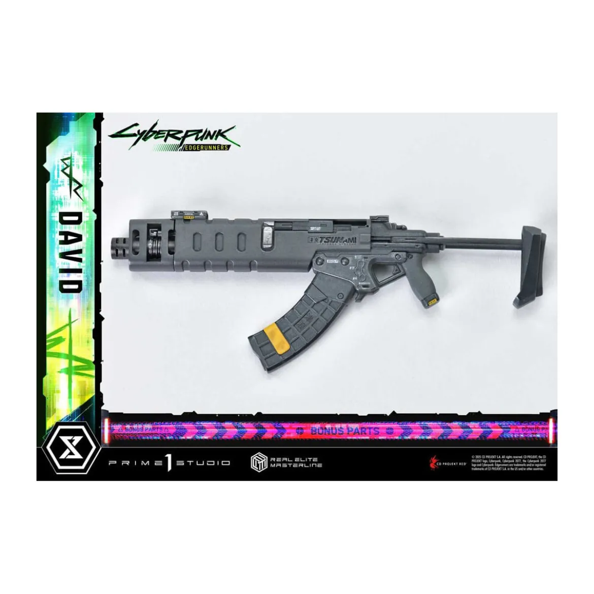 Prime 1 Studio - Cyberpunk: Edgerunners - David Deluxe Bonus Version Real Elite Masterline Series 1/4