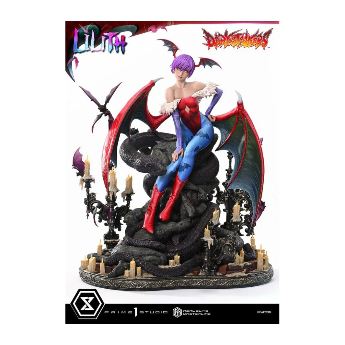 Prime 1 Studio - Darkstalkers Lilith Bonus Version Real Elite Masterline Series 1/4
