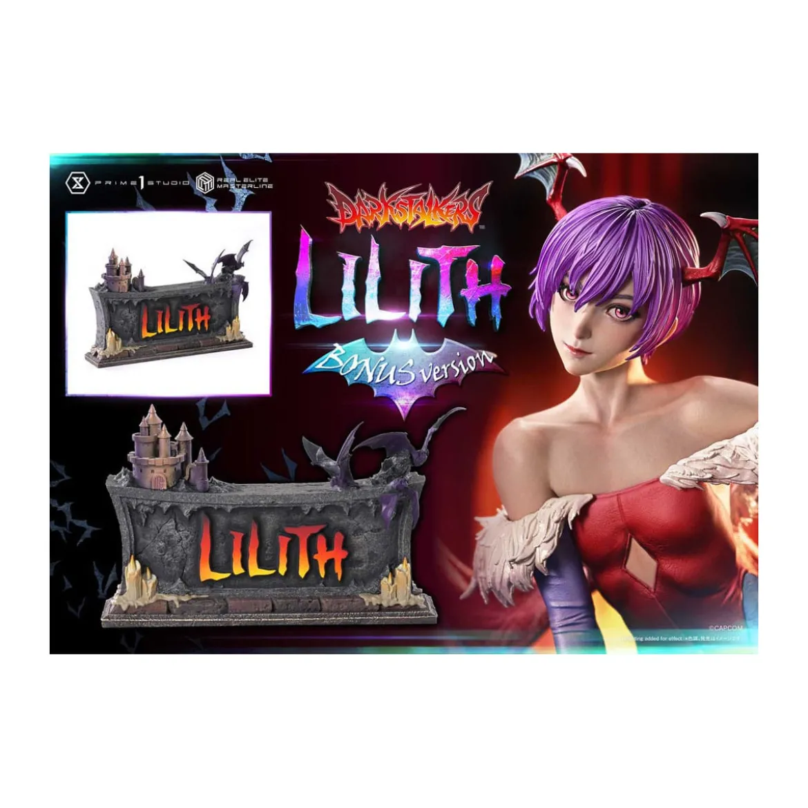 Prime 1 Studio - Darkstalkers Lilith Bonus Version Real Elite Masterline Series 1/4