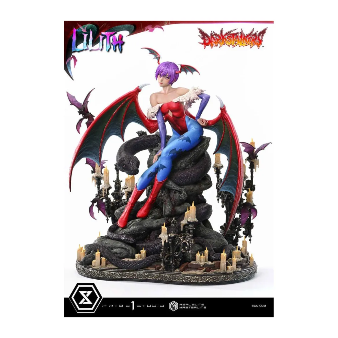 Prime 1 Studio - Darkstalkers Lilith Bonus Version Real Elite Masterline Series 1/4