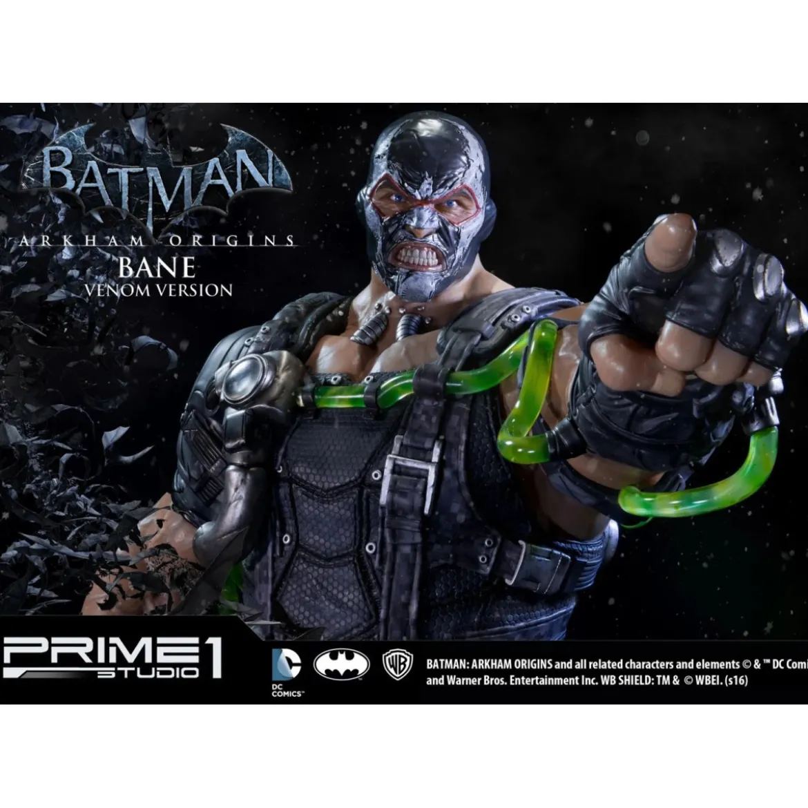 Prime 1 Studio DC Comics - BANE Venom Edition 1/3 - Batman: Arkham Origins