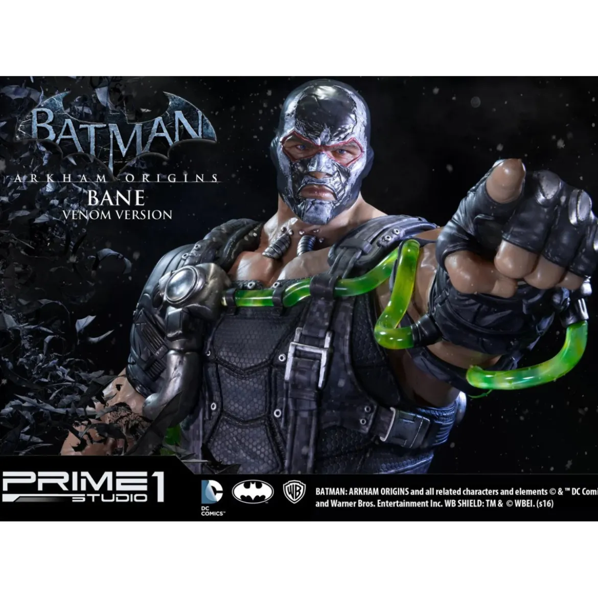 Prime 1 Studio DC Comics - BANE Venom Edition 1/3 - Batman: Arkham Origins