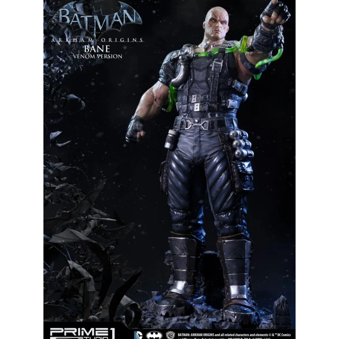 Prime 1 Studio DC Comics - BANE Venom Edition 1/3 - Batman: Arkham Origins