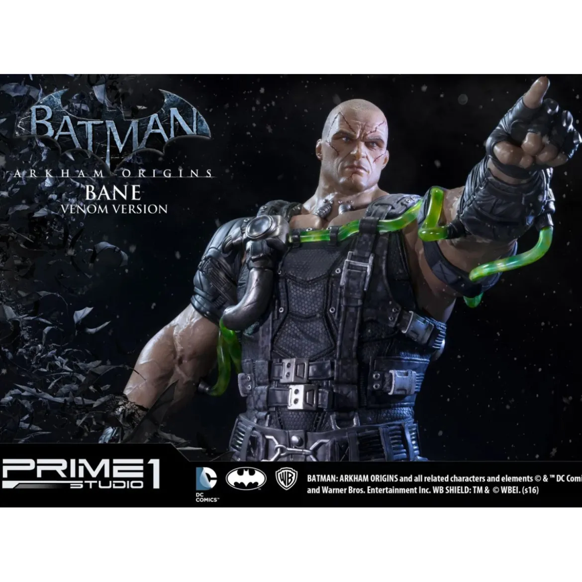 Prime 1 Studio DC Comics - BANE Venom Edition 1/3 - Batman: Arkham Origins